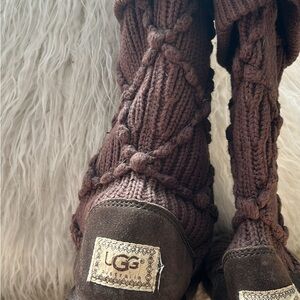 UGG Brown Knit Footwear
